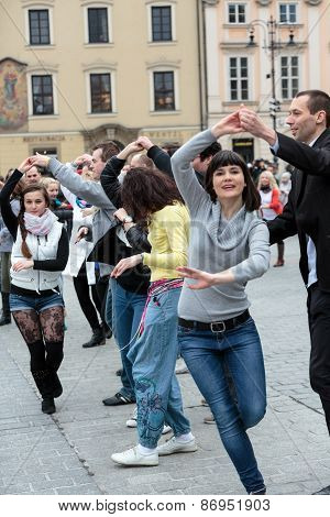 the international Flashmob day of rueda de Casino.