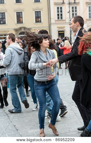the international Flashmob day of rueda de Casino.