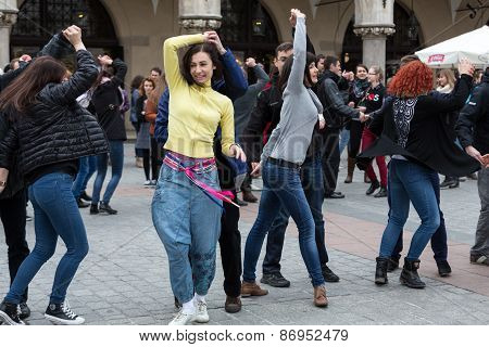 the international Flashmob day of rueda de Casino.