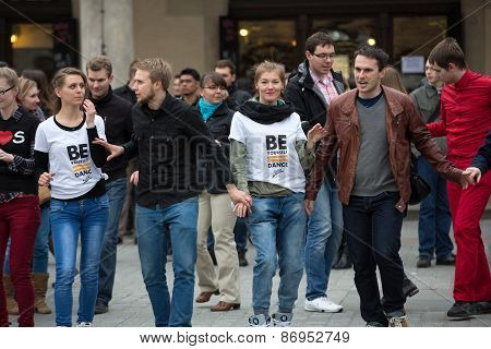 the international Flashmob day of rueda de Casino.