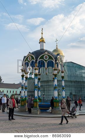 Sergiev Posad, Russia-march, 15, 2012. Monastery In A Sergiev Posad In The Moscow Region. It Was Bui