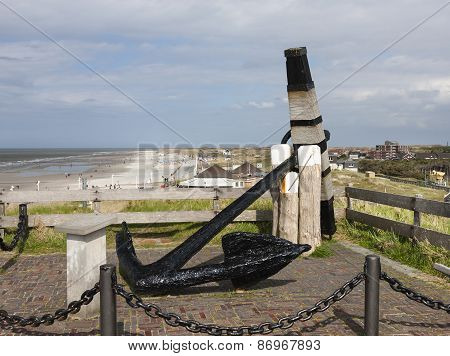 Norderney Anchor Memorial, Germany