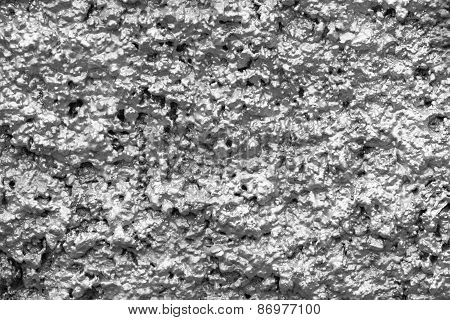 Bumpy Wall Surfaces Of Gray Color