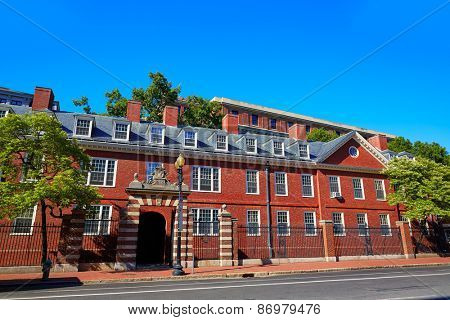 Harvard University in Cambridge Massachusetts USA