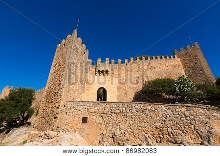 Majorca Capdepera Castle Castell in Mallorca balearic Island of spain