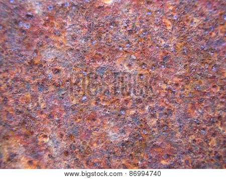 Rusty Iron. Background.