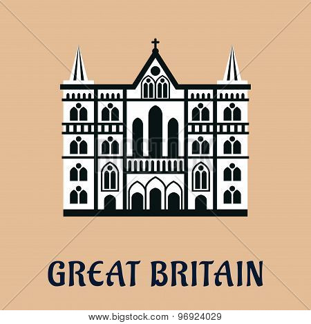 Great Britain landmark flat icon