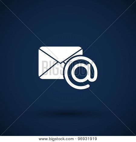 illustration email  icon outbox flat box inbox