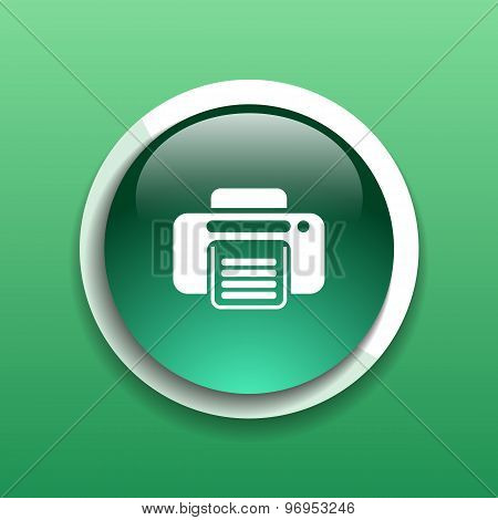 fax icon vector design printer document print