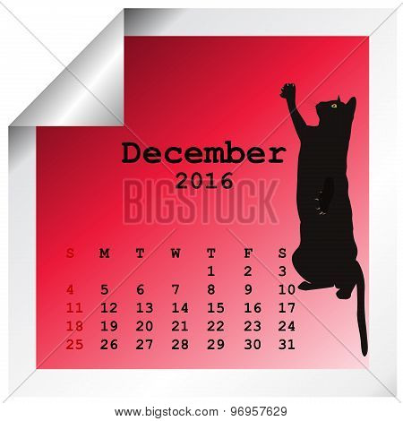 December 2016 Calendar