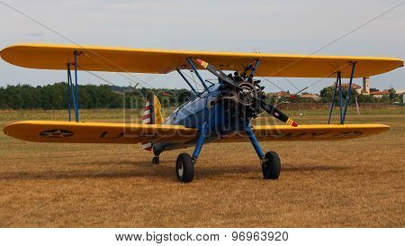Thiene, Vicenza - Italy. 26Th July, 2015: Important Air Show Called Flighthiene In Thiene Airport Ne