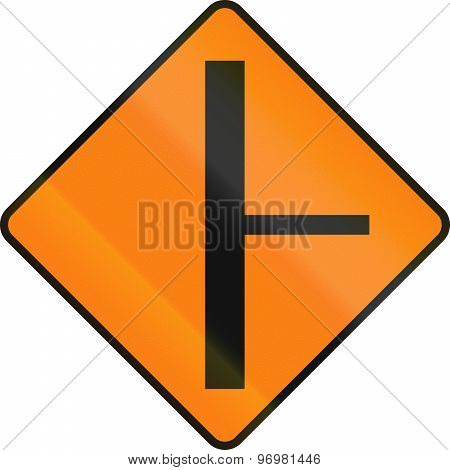 Intersection Ahead In Ireland