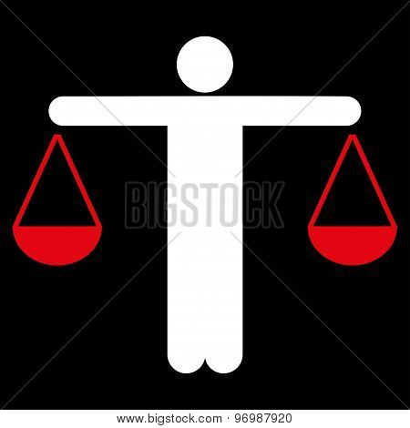 Lawyer icon from Business Bicolor Set