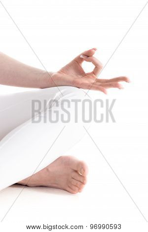 Jnana Mudra Isolated