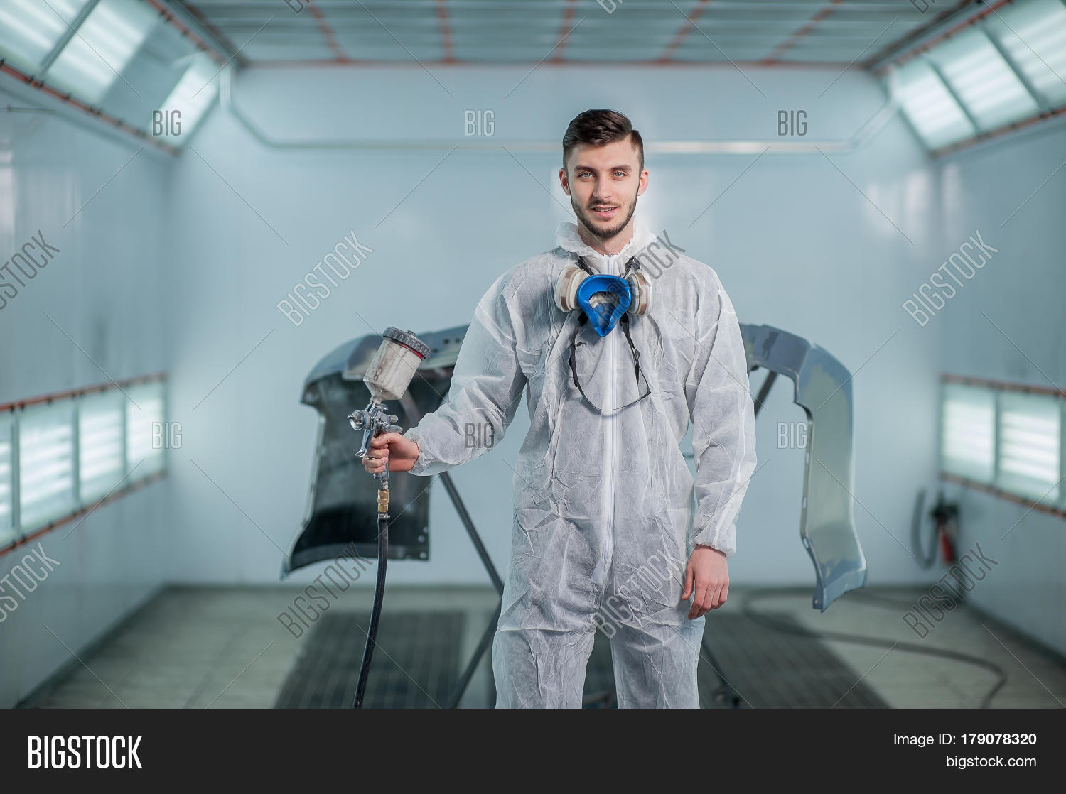 Repair Painting Car Image & Photo (Free Trial) Bigstock