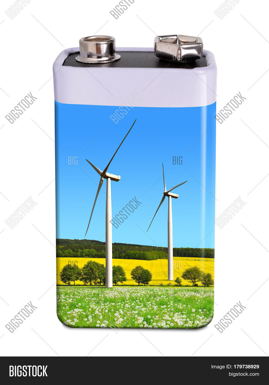 Battery Wind Turbines Image & Photo (Free Trial) | Bigstock