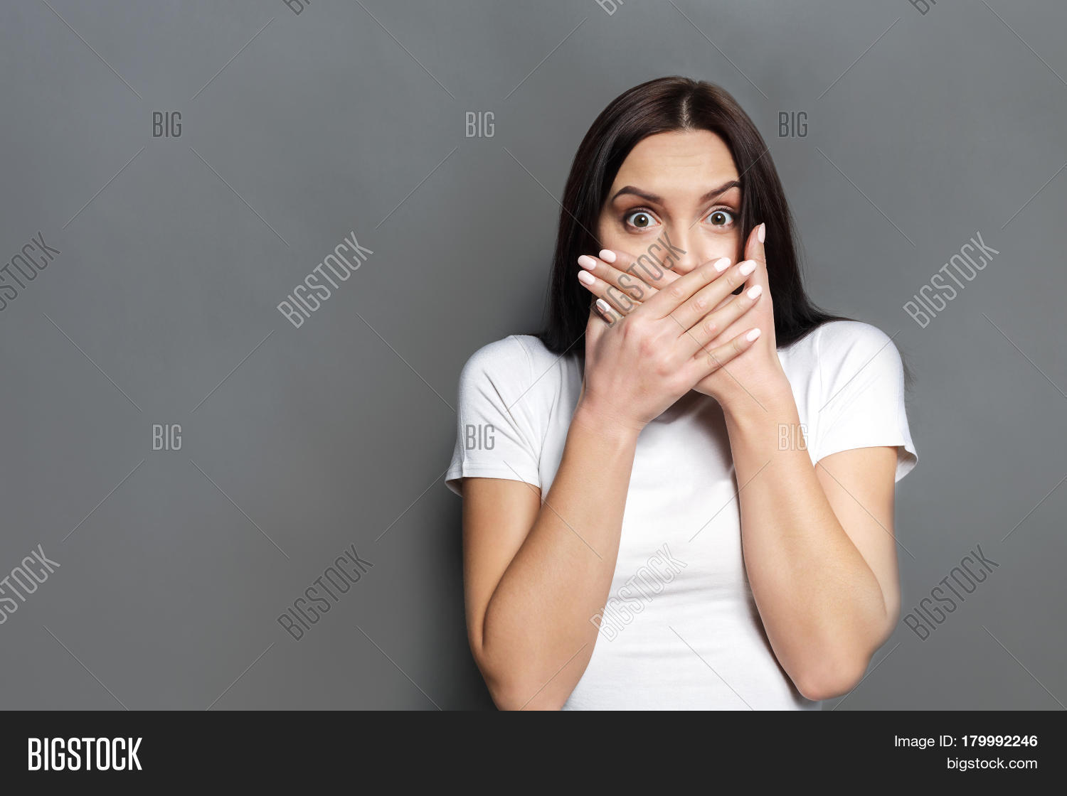 Keep Silence. Scared Image & Photo (Free Trial) Bigstock