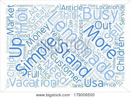 Simple Business Tactics Are Your Key To Success text background word cloud concept