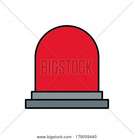 siren or beacon icon image vector illustration design