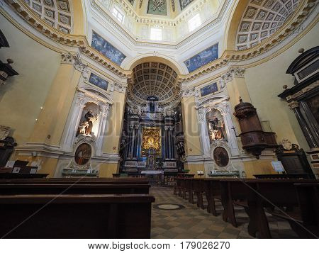 Monte Cappuccini Church In Turin