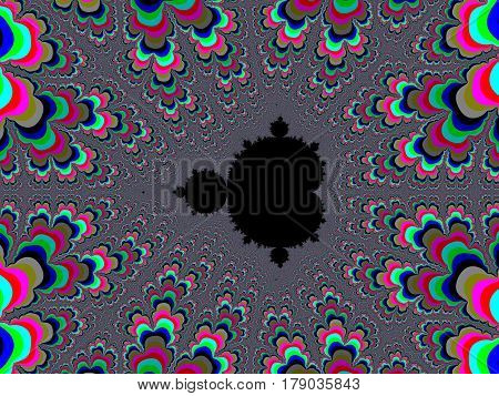 Colour Fractal Background