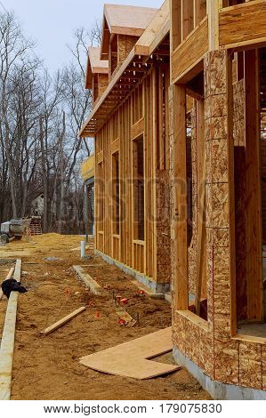 New Houses Being Built In North America