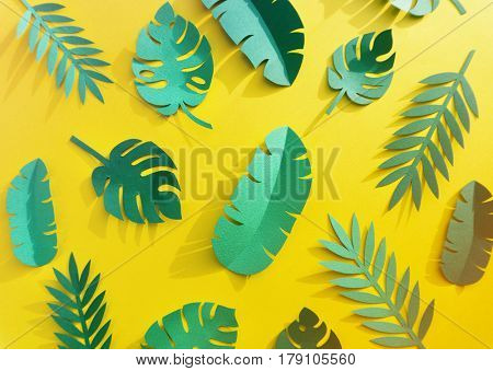 Tropical Handcrafted Papercraft Nature Petals