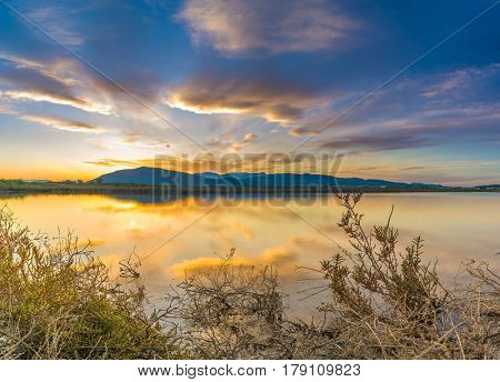 Sunrise in Lefkas island Greece