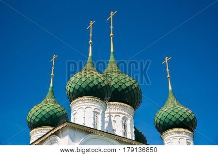 Church Of Spasa Na Gorodu. Yaroslavl, Golden Ring Of Russia.