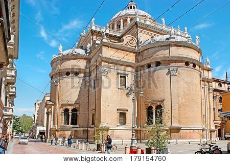 The Basilica Of Santa Maria Della Steccata In Parma