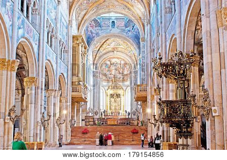 The Splendid Cathedral Of Parma