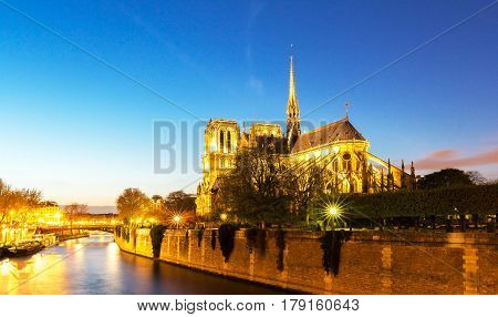 The Notre Dame is historic Catholic cathedral one of the most visited monuments in Paris considered as one of the finest examples of French Gothic architecture.