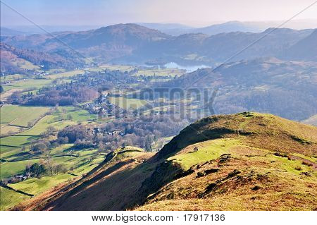 Lake District landskab