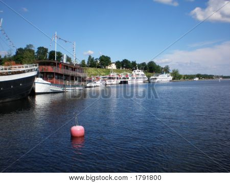 Lappeenranta havnen og borgen