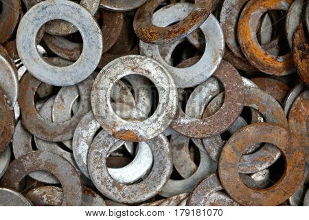 Old Shim Grover Shim Screw, nut  Shallow