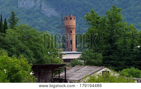 Tower In The Mountains
