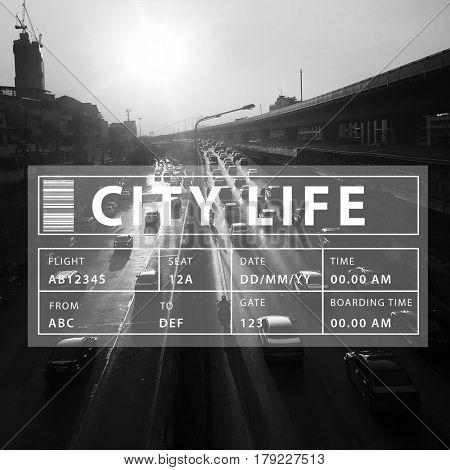 Urban City Life Commerce Community Living