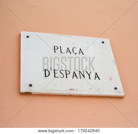 Placa d'Espanya in Palma de Mallorca