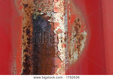 Rojo y oxidado