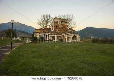 Church At Ancient Mantineia, Arcadia, Peloponnese, Greece