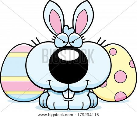 Sly Cartoon Easter Bunny