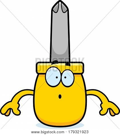 Surprised Cartoon Screwdriver