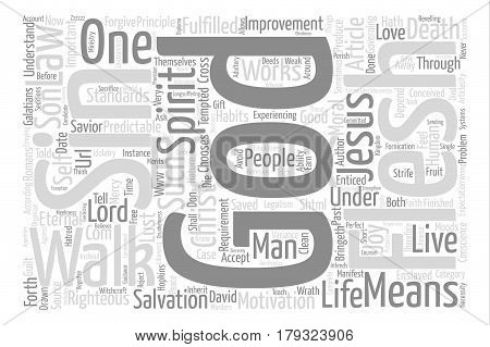 What Is The Most Important Righteous Requirement Of God s Law text background word cloud concept