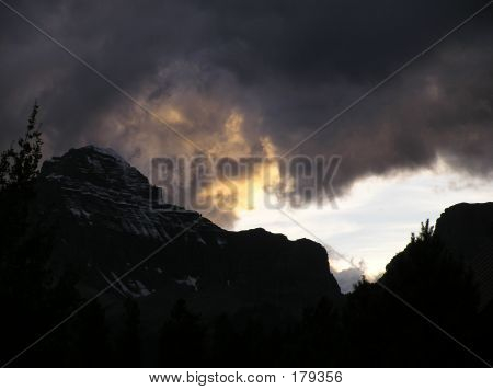 Bouře v na hory