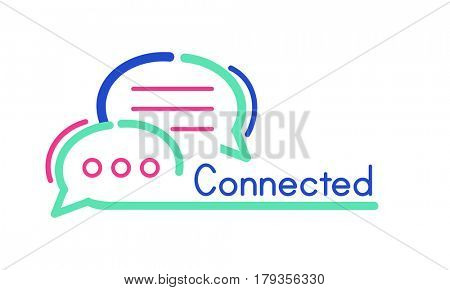 Connected Communication Connection Socialize Concept