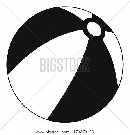 Ball for children to play icon. Simple illustration of ball for children to play vector icon for web