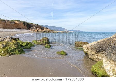 The Mediterranean Coast A Sunny Day In Alcocebre