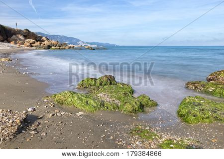 The Mediterranean Coast A Sunny Day In Alcocebre