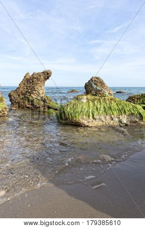The Mediterranean Coast A Sunny Day In Alcocebre
