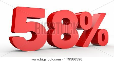 Fifty Eight Percent Off. Discount 58 %.